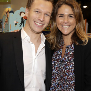 Exclusif - Damien Canivez, Valérie Bénaïm - Sortie livre de Valérie Bénaïm à la librairie Eyrolles à Paris le 13 octobre 2019. © Cédric Perrin /Bestimage