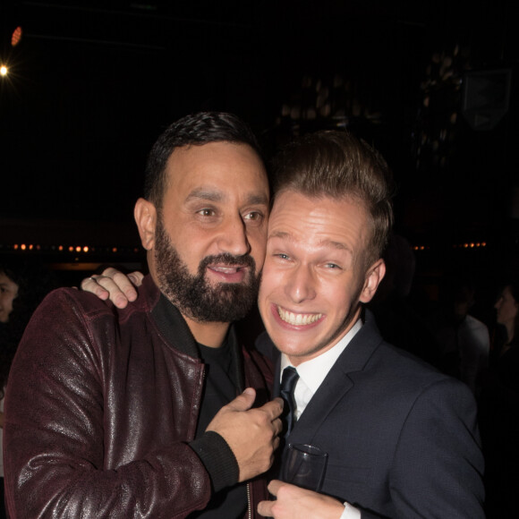 Exclusif - Cyril Hanouna, Damien Canivez - Soirée d'anniversaire des 30 ans de TV Magazine au Pavillon des Champs-Elysées à Paris le 17 octobre 2017. © Tiziano Da Silva/Bestimage