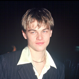 Leonardo DiCaprio lors de l'avant-première du film Titanic en décembre 1995