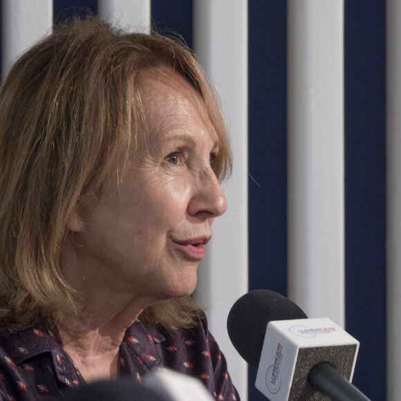 Nathalie Baye invitée de "Radio Lumière" dans le cadre du Festival Lumière à Lyon, le 17 octobre 2019.