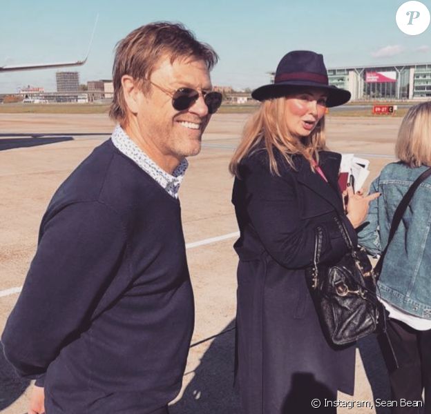 Sean Bean et son épouse Ashley Bean. Octobre 2018.