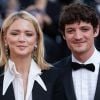 Niels Schneider et sa compagne Virginie Efira - Montée des marches du film "Hors Normes" pour la clôture du 72ème Festival International du Film de Cannes. Le 25 mai 2019