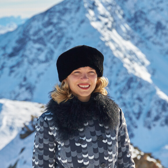 Léa Seydoux - Photocall avec les acteurs du prochain film James Bond "Spectre" à Soelden en Autriche. Le 7 janvier 2015