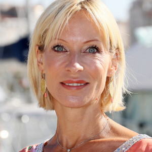 Rebecca Hampton du feuilleton télévisé "Plus belle la vie" au photocall du quatrième jour du festival international du film de La Rochelle, France, le 15 septembre 2018. © Patrick Bernard/Bestimage