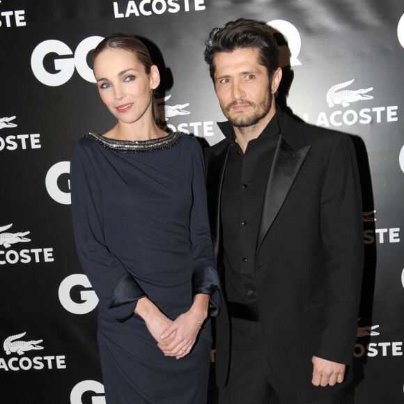 Bixente Lizarazu et Claire Jeim- Soirée "Man of the year" de GQ Magazine, le 19 janvier 2011 à Paris.