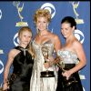 Emilie de Ravin, Maggie Grace et Evangeline Lilly - 57e Emmy Awards, le 18 septembre 2005.