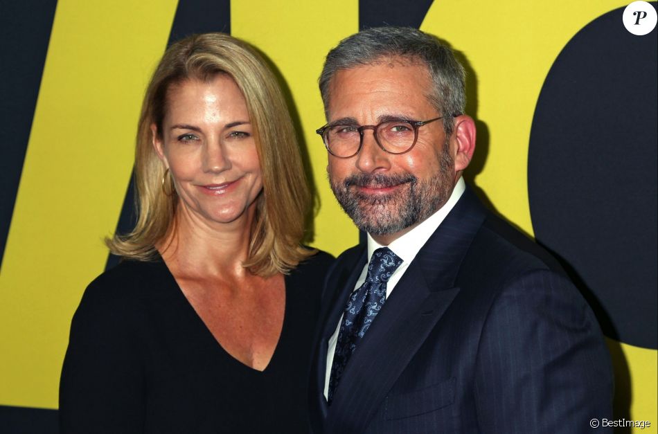 Nancy Carell et son mari Steve Carell à la première de &quot;Vice&quot; à The Academy of Motion Picture Arts and Sciences du théâtre Samuel Goldwyn à Beverly Hills, le 11 décembre 2018.