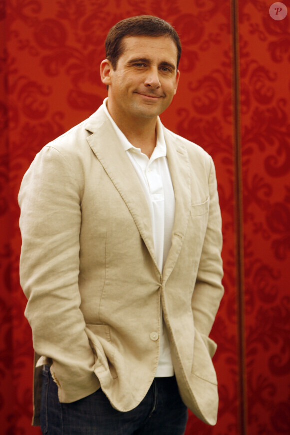 Steve Carell - Photocall du film "Get Smart" à Rome. Le 7 juillet 2008.