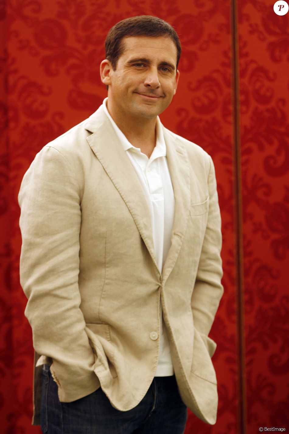  Steve Carell - Photocall du film &quot;Get Smart&quot; à Rome. Le 7 juillet 2008. 