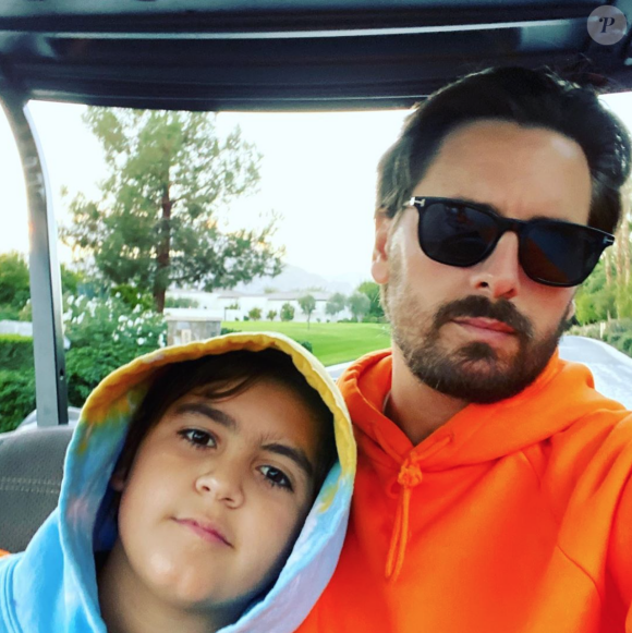 Scott Disick et son fils Mason. Décembre 2019.