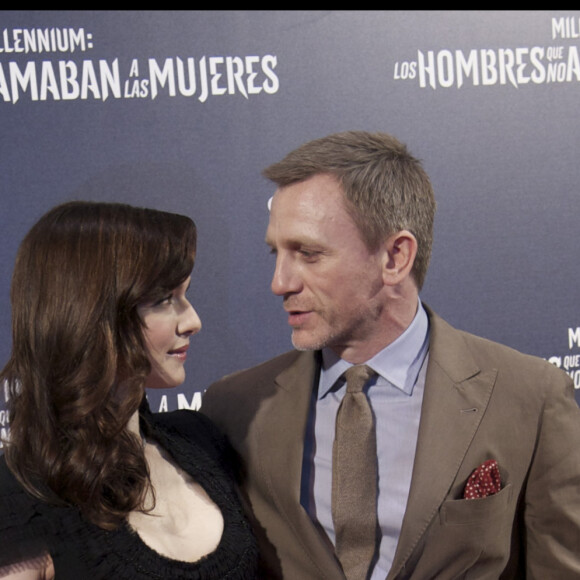 Daniel Craig et Rachel Weisz à Madrid en 2012.