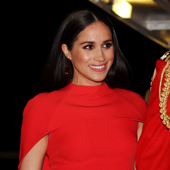 Le prince Harry, duc de Sussex, et Meghan Markle, duchesse de Sussex assistent au festival de musique de Mountbatten au Royal Albert Hall de Londres, Royaume Uni, le 7 mars 2020.