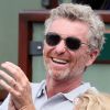 Denis Brogniart dans les tribunes des internationaux de tennis de Roland Garros à Paris, jour 3, le 29 mai 2018. Cyril Moreau / Dominique Jacovides / Bestimage