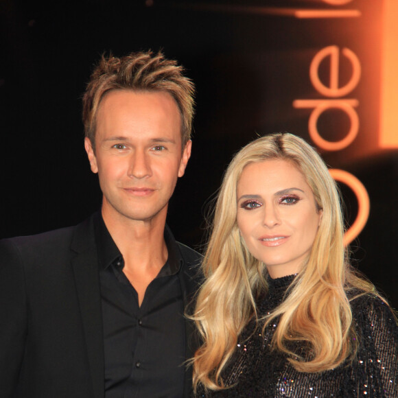 Exclusif - Cyril Féraud, Clara Morgane - Soirée des 25 ans des trophées de la nuit au Lido à Paris le 25 novembre 2019. © Philippe Baldini/Bestimage