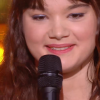 Louise lors de l'épreuve des K.O - Talent de Marc Lavoine. Émission du samedi 4 avril 2020, TF1