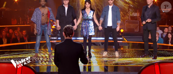Ifè lors de l'épreuve des K.O - Talent de Marc Lavoine. Émission du samedi 4 avril 2020, TF1
