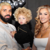 Drake, Sophie Brussaux et leur fils Adonis. Mars 2020.
