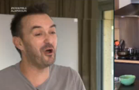 Jérôme Anthony apparaît sans pantalon dans le live animé par Cyril Lignac - 31 mars 2020, M6