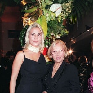 Sophie Favier et sa mère - 22e édition des Best, à Paris, en 1998