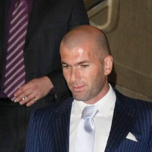 Zinédine Zidane et sa femme Véronique - Présentation de la montre IWC au Palais Chaillot à Paris, le 16 juin 2008.