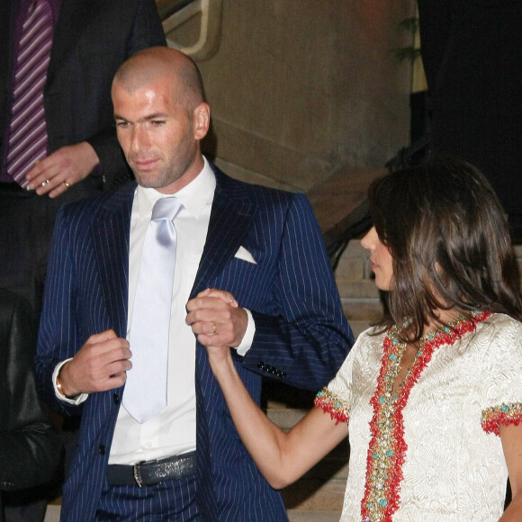 Zinédine Zidane et sa femme Véronique - Présentation de la montre IWC au Palais Chaillot à Paris, le 16 juin 2008.