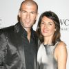 Zinédine Zidane et sa femme Véronique - Soirée IWC à Genève le 17 avril 2007.