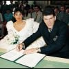 Mariage de Zinédine et Véronique Zidane à Bordeaus le 29 mai 1994.