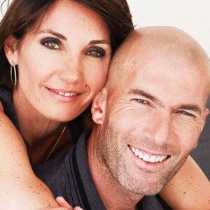 Zinédine Zidane et sa femme Véronique le 13 avril 2016.