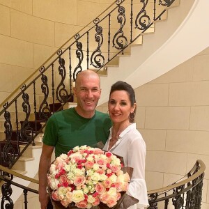 Zinédine Zidane et sa femme Véronique le 20 mars 2019.