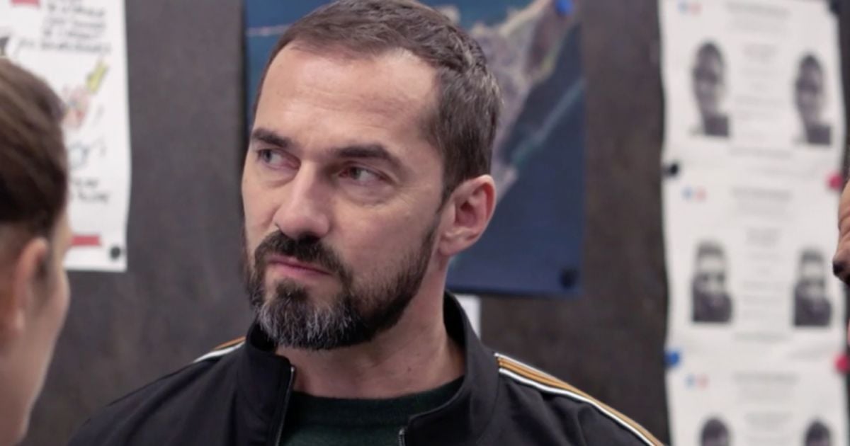 Franck Monsigny et Samy Gharbi dans la série Demain nous appartient, diffusée sur TF1. Purepeople