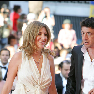 Patrick Bruel et Amanda Sthers au Festival de Cannes en 2007.