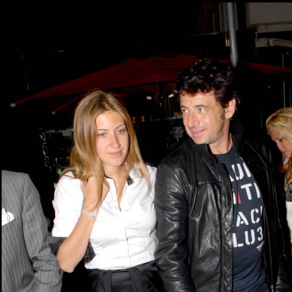 Patrick Bruel et Amanda Sthers à Saint-Tropez en 2007.