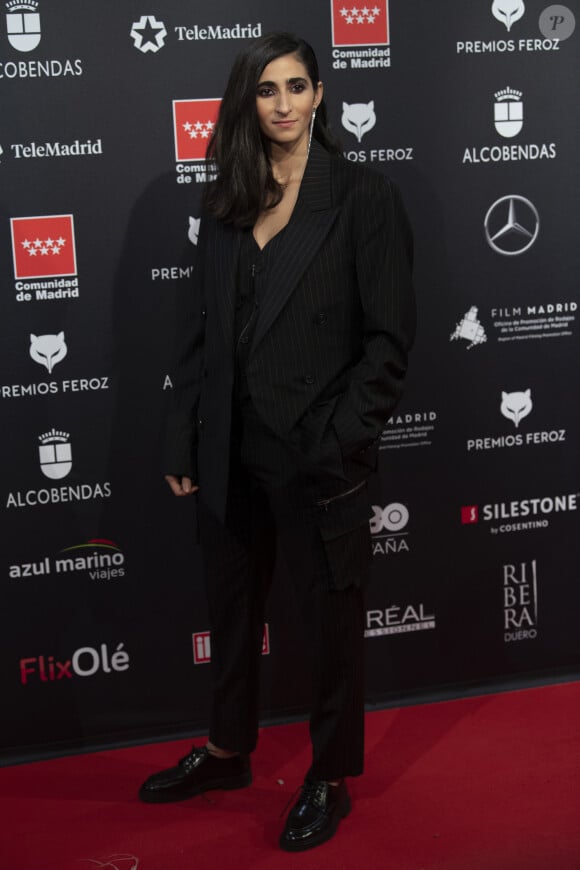 Alba Flores au photocall de la 7ème édition des "Feroz Cinema Awards" à Madrid, le 16 janvier 2020.