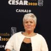 Exclusif - Mimie Mathy lors de l'arrivée à la 45e cérémonie des Cesar à la salle Pleyel à Paris, le 28 février 2020.