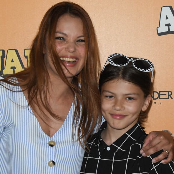 Séverine Ferrer et son fils Milo Mazé - Avant-première du film "Quand on crie au loup" au cinéma Pathé-Beaugrenelle à Paris. Le 22 juin 2019 © Coadic Guirec / Bestimage