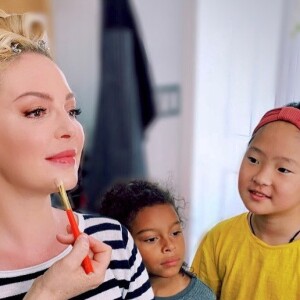 Katherine Heigl et ses deux filles sur Instagram, le 5 août 2019.