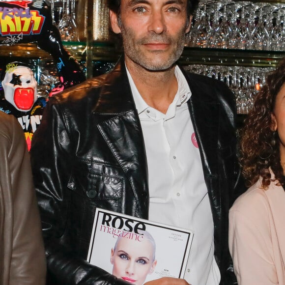 Exclusif - Anthony Delon - Soirée de la 6ème édition du cocktail "A Claudine" au profit de l'association "RoseUp" au restaurant "Mon Paris!" à Paris. Le 14 octobre 2019 © Christophe Clovis / Bestimage