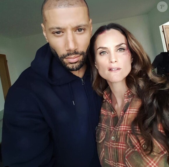 Carole Dechantre et Xavier Delarue sur Instagram. Le 4 mai 2019.