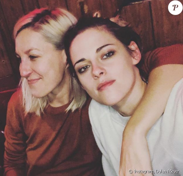Dylan Meyer et Kristen Stewart sur Instagram. Le 10 avril 2020.