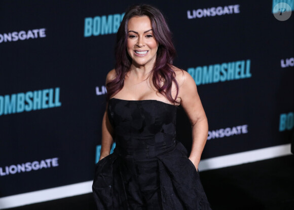 Alyssa Milano à la première du film "Bombshell" à Los Angeles, le 10 décembre 2019.