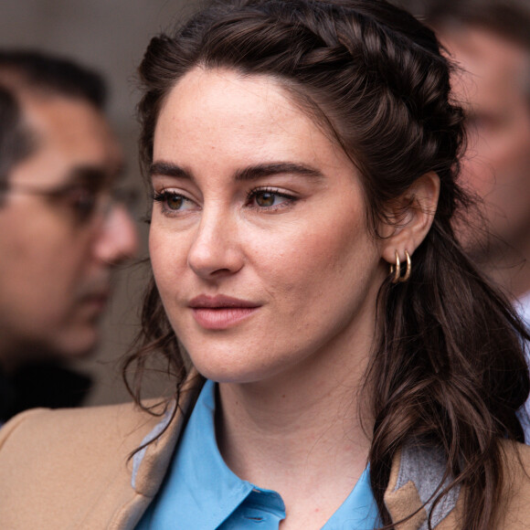 Shailene Woodley - Les people à la sortie du défilé Stella McCartney collection prêt-à-porter Automne/Hiver 2020-2021 lors de la Fashion Week à Paris (PFW), le 2 mars 2020. © Federico Pestellini/Panoramic/Bestimage