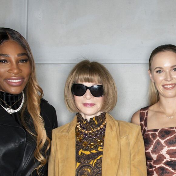 Serena Williams, Anna Wintour et Karlie Kloss - People au défilé de mode PAP automne-hiver 2020 "S by Serena" à New York. Le 12 février 2020