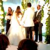 Nicole Pantenburg et Kenneth Edmons se marient à Beverly Hills, le samedi 17 mai 2014.