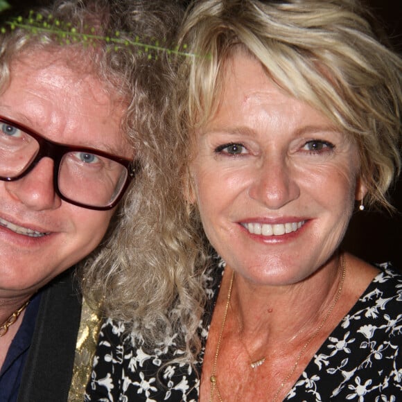 Exclusif - Pierre-Jean Chalençon et Sophie Davant - Soirée du 1er afterwork au palais Vivienne à Paris, France, le 12 juin 2018. © Philippe Baldini/Bestimage