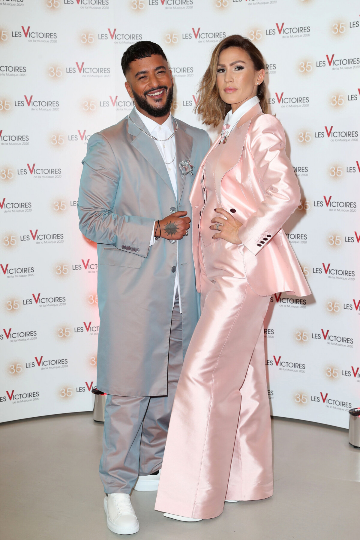 Photo Slimane et Vitaa lors de la 35ème édition des Victoires de la