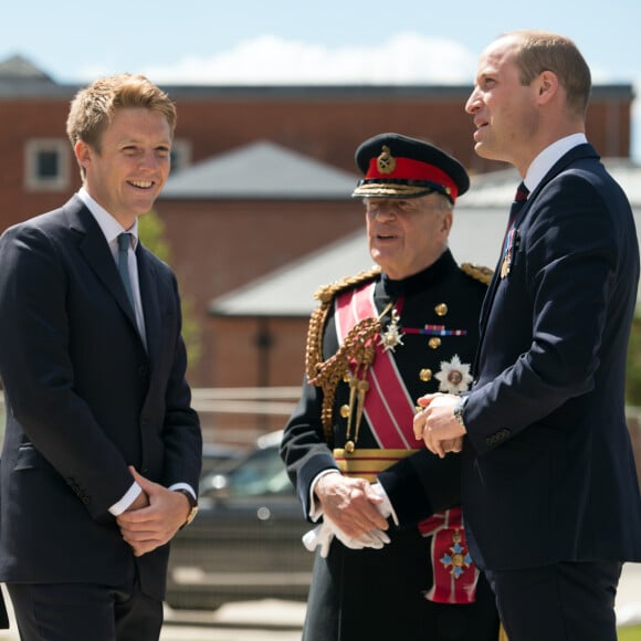 Le prince William, duc de Cambridge avec Hugh Grosvenor, duc de Westminster - Inauguration du Defence and National Rehabilitation Centre a Nottinghamshire, le 21 juin 2018.