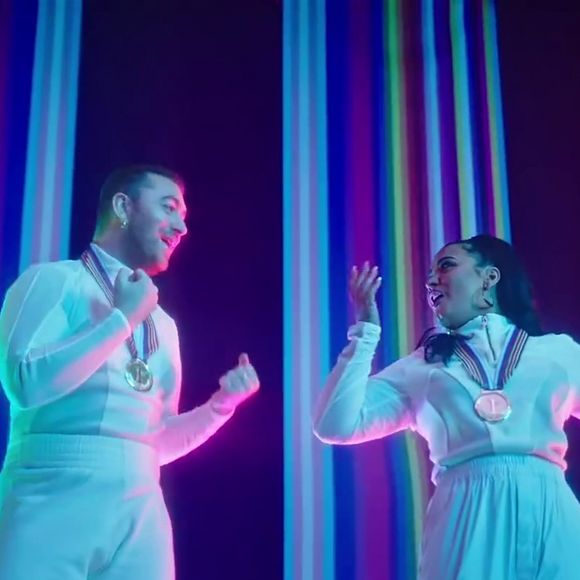 Sam Smith et Demi Lovato dans le clip I'm Ready.