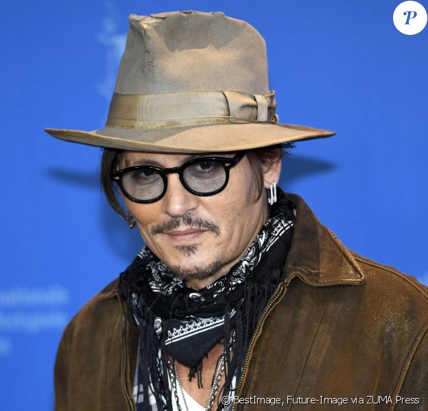 Johnny Depp - Le photocall du film 'Minamata' au 70ème Festival International du Film de Berlin / Berlinale 2020 à l'hôtel Grand Hyatt le 21 février 2020 à Berlin, Allemagne. © Future-Image via ZUMA Press / Bestimage