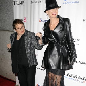 Sharon Stone et  Eileen Mitzman le 16 novembre 2009 à New York. 
