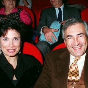 Anne Sinclair et Dominique Strauss Kahn en 1994.